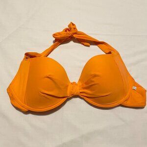 La Vie En Rose Aqua Bikini Top Womens Size D +